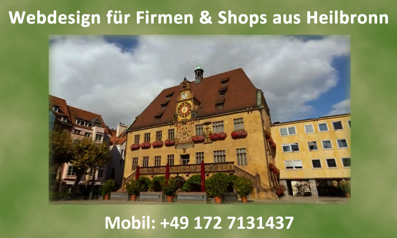 Webdesign Heilbronn und Umgebung